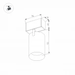 Трековый светильник магнитный Arlight MAG 030657 (LED, 24V, круглые)