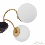 Потолочная люстра на штанге Arte Milano Napoli 312066/D700/5 BS/BK (220V, шарики)
