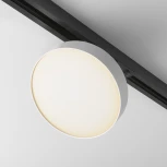 Трековый светильник Zon Unity 3000K 12Вт 110° LED (однофазный) Maytoni Technical TR043-1-12W3K-W (220V, круглые)