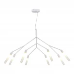 Подвесной светильник Evoluce Kaito SLE1129-503-08 Белый/Белый G9 8*5W (220V, на тросе)