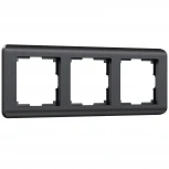 Рамка на 3 поста Stream (графит) Werkel W0032104 (a051268)