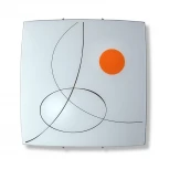 Настенно-потолочный светильник Vitaluce V6653/2A (220V, узор с кругами)