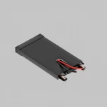 Ввод питания накладной для ультратонкого магнитного шинопровода 48В Imex UT25 IL.0007.3009-BK