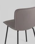 Стул обеденный Pluto серый Stool Group арт.УТ000039215