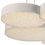 Подвесная люстра Mantra Lunas 5761 (регулировка яркости, LED, 220V, диммер, пульт управления, на тросе)