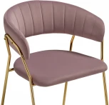 Стул Woodville на металлокаркасе Kamelia 1 light purple /gold 15474