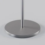 Торшер Eurosvet Caprera 01154/1 никель (220V, выключатель, круглые)