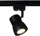 Трековый светильник однофазный 220В Reluce 06302-9.3-001RN MR16 BK