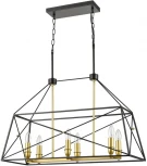 Подвесной светильник Vele Luce Clemente 10038 VL4272P06 (220V, на цепи, свеча)