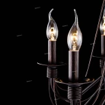 Подвесная люстра Freya Velia FR2046-PL-06-BR (220V, на цепи, подсвечник, свеча)