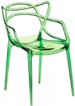 Стул Masters прозрачный зелёный Bradex Home FR 0865