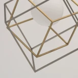 Потолочная люстра DeMarkt Призма 726010301