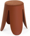 Табурет Chim ОГОГО Обстановочка! (Мех/Терракотовый) арт.932087