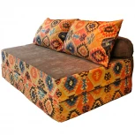 Бескаркасный диван Dreambag PuzzleBag Мехико Оранжевый XL 4920400