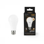 Лампочка светодиодная E27 12 Вт 1150 lm 3000K теплое желтое свечение Gauss 102502112