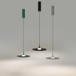 Подвесной светильник Odeon Light Sombra 7037/12L темно-зеленый/металл/акрил LED 12W 3000K 220V (на проводе, круглые)