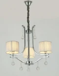 Подвесная люстра Lumina Deco Fontenea LDP 8443-3 CHR