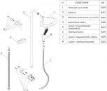 Душевая стойка Wasserkraft A045