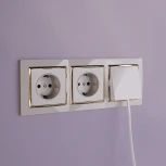 Рамка на 3 поста Snabb (слоновая кость/золото) Werkel W0031932 (a051647)