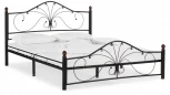 Двуспальная кровать Woodville Мэри 2 160х200 черная 402982