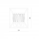 Настенный светильник Divinare Frost 2022/21 AP-2