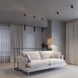 Подвесной светильник светодиодный Elektrostandard Trio 50310 LED 12W 3000K черный (220V, на проводе)