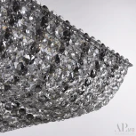 Подвесная люстра светодиодная APL LED Sicilia SH503.0.60.R.Ni.4000.Clear.731 (220V, хрусталь, на тросе)