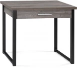 Деревянный стол Woodville Ибби 90(128)х64х77 рошелье / черный матовый 528556