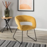 Стул R-Home Hugs желтый/Линк