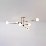 Люстра на штанге Jesi Gold ImperiumLoft Jesi01 (185383-26) (220V, шарики)