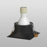 Светильник встраиваемый Elektrostandard Punto 25017/01 GU10 черный (220V)