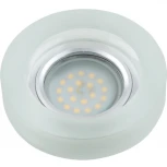 Встраиваемый точечный светильник Fametto Luciole DLS-L110 GU5.3 CHROME/MATT CLEAR (220V, круглые)