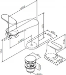 Смеситель Am.Pm Like F8008000 для раковины