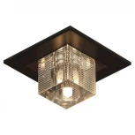 Встраиваемый точечный светильник Lussole Loft Notte Di Luna GRLSF-1300-01 (220V, куб, IP21)