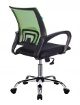 Кресло Бюрократ CH-695NSL салатовый TW-03A сиденье черный TW-11 сетка/ткань крестовина металл хром