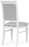 Деревянный стул Woodville Авелин серый велюр / белый 515983