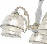 Подвесная люстра Arte Milano AM349737 349737/5 WT+G (220V, на цепи)