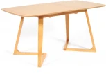 Стол раскладной VAKU (Ваку) основание бук, столешница мдф, 80x120+40x75см, Натуральный Tetchair 13987