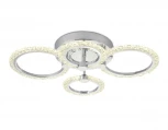 Потолочная люстра Ambrella Acrylica FA412 (регулировка яркости, LED, 220V, пульт управления, управление смартфоном, умный дом - PC.Lamper, кольцо)
