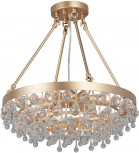 Подвесная люстра Vitaluce V5352-8/4S, 4хE14 макс. 40Вт (220V, хрусталь)