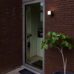 Настенный уличный светильник Arte Lamp A5193AL-1BK (LED, 220V, куб, IP54)