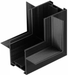 Соединитель "Г"(переход с потолка на стену) для шинопровода встраиваемого в ГКЛ Novotech Easy 135275 черный 24V