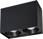 Накладной светильник LED SP-CUBUS-S100x200-2x11W Warm3000 (BK, 40 deg, 230V) (Arlight, IP20 Металл, 3 года) 023085(2)