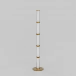 Торшер колонна Eurosvet Stark 80537/1 латунь (LED, 220V, выключатель)
