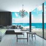 Подвесная большая люстра Divinare Molto 8030/02 LM-50 (220V, на тросе)