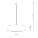 Подвесной светильник Nowodvorski Turda 8946 (220V, на проводе, круглые)