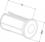 Встраиваемый светильник уличный IP65 Maytoni Flash O044DL-L1S3K2 (LED, 220V, круглые)
