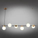 Подвесной светильник Omnilux Nembro OML-59503-06 (220V, на тросе, шарики)