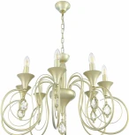 Подвесная люстра Arte Milano AM349920 349920/8 CG (220V, подвески, на цепи, подсвечник, свеча)