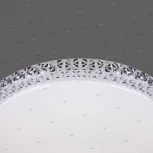 Потолочный светильник круглый Omnilux Biancareddu OML-47707-30 (LED, 220V, пульт управления)